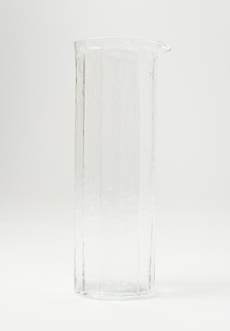 The Long Confidence Handblown Glass Pitcher 30 oz	