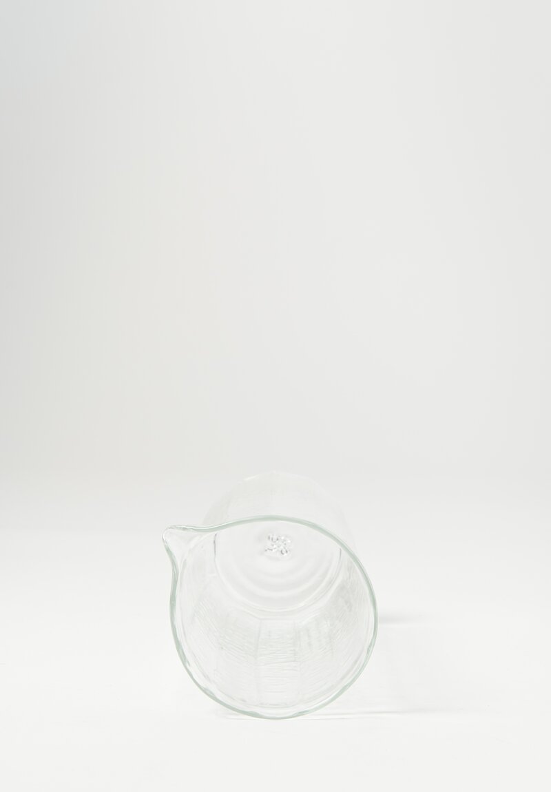 The Long Confidence Handblown Glass Pitcher 30 oz	