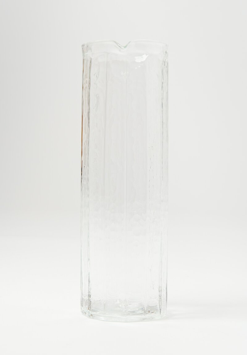 The Long Confidence Handblown Glass Pitcher 30 oz	