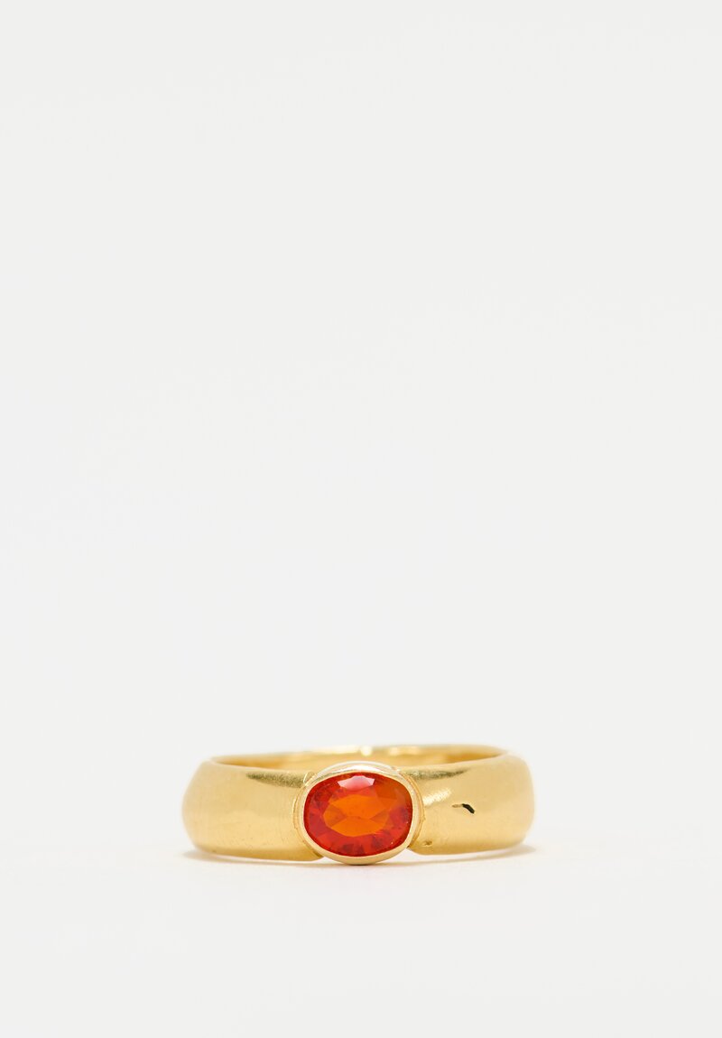 Greig Porter 18K, Fire Opal Ring