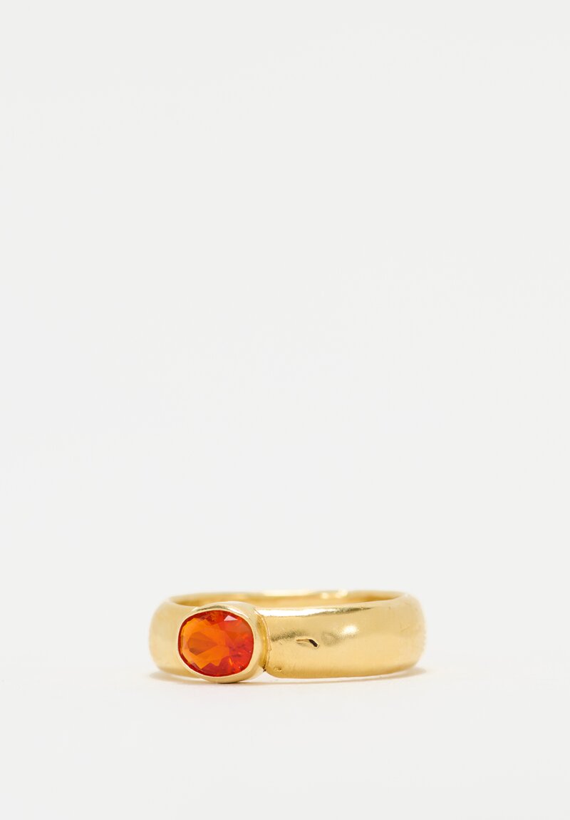 Greig Porter 18K, Fire Opal Ring