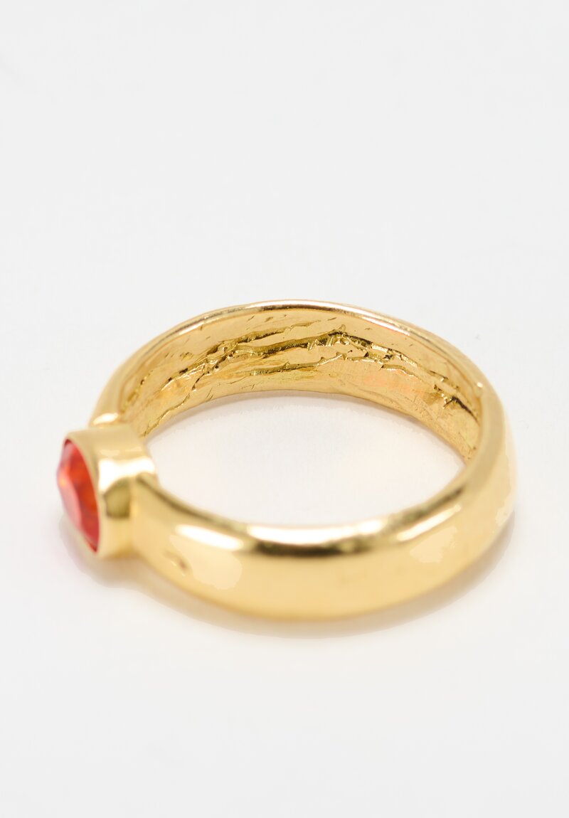 Greig Porter 18K, Fire Opal Ring