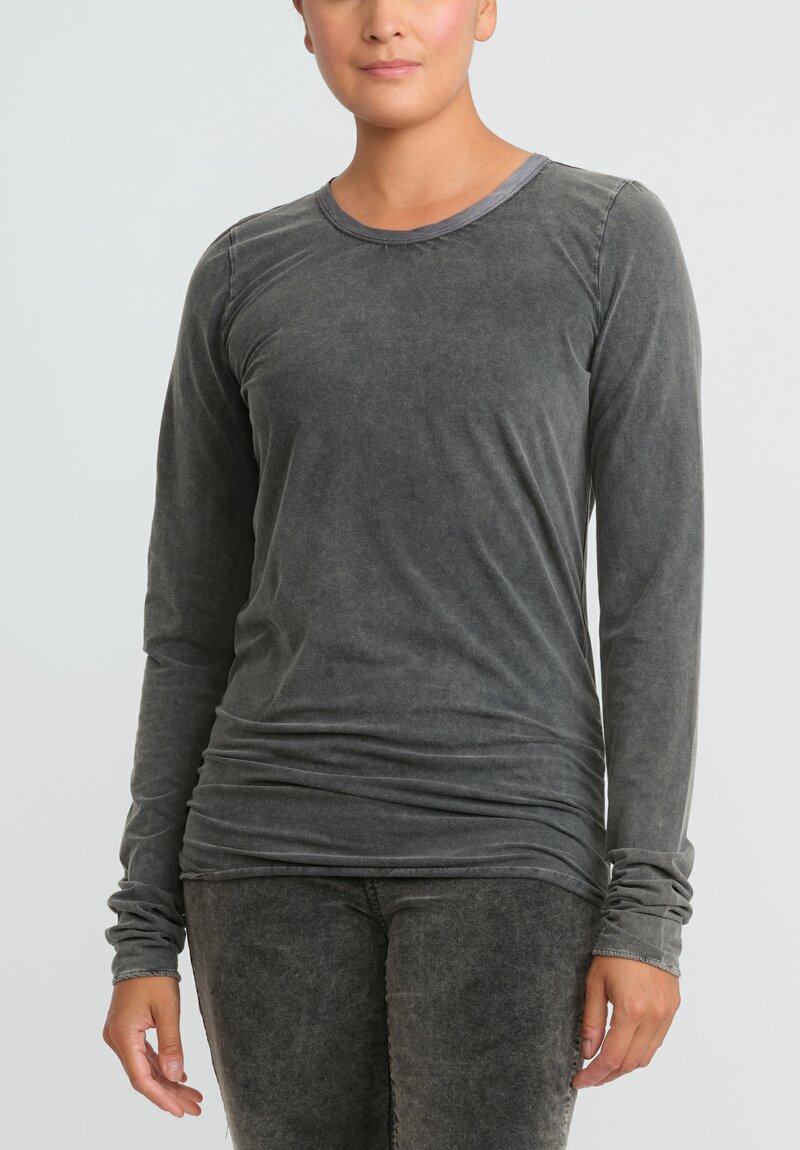 Uma Wang Cotton Long Sleeve Teresa T-Shirt