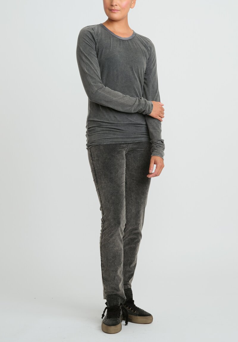 Uma Wang Cotton Long Sleeve Teresa T-Shirt