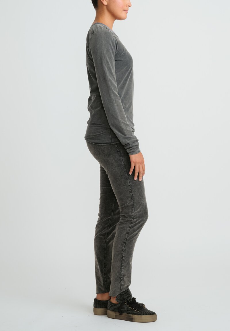 Uma Wang Cotton Long Sleeve Teresa T-Shirt