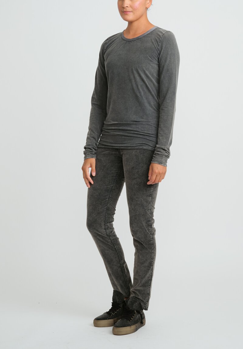 Uma Wang Cotton Long Sleeve Teresa T-Shirt