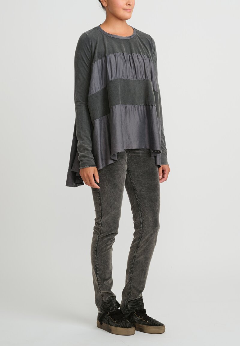 Uma Wang Cotton Stretch Velvet Leggings	