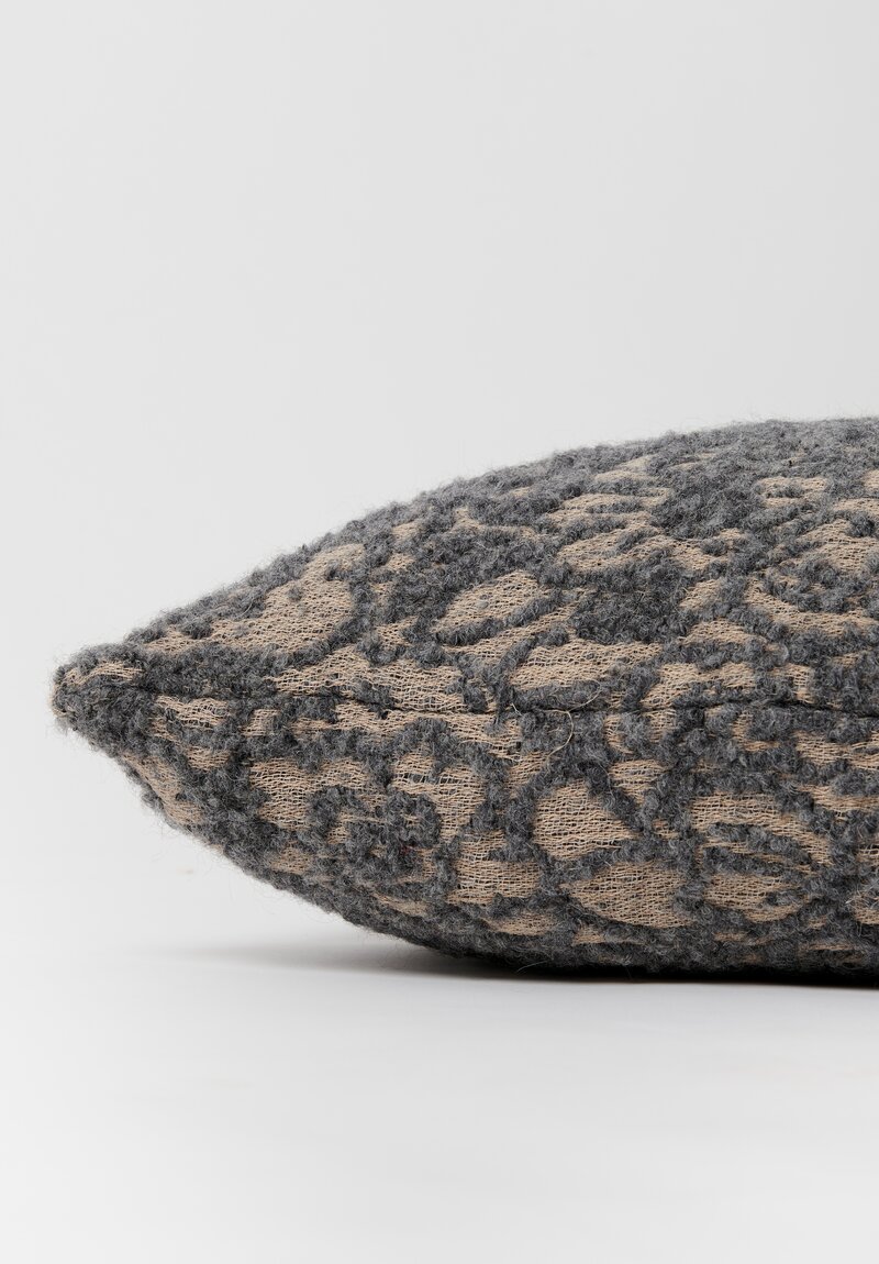 The House of Lyria Wool and Cotton Malghe Pillow	