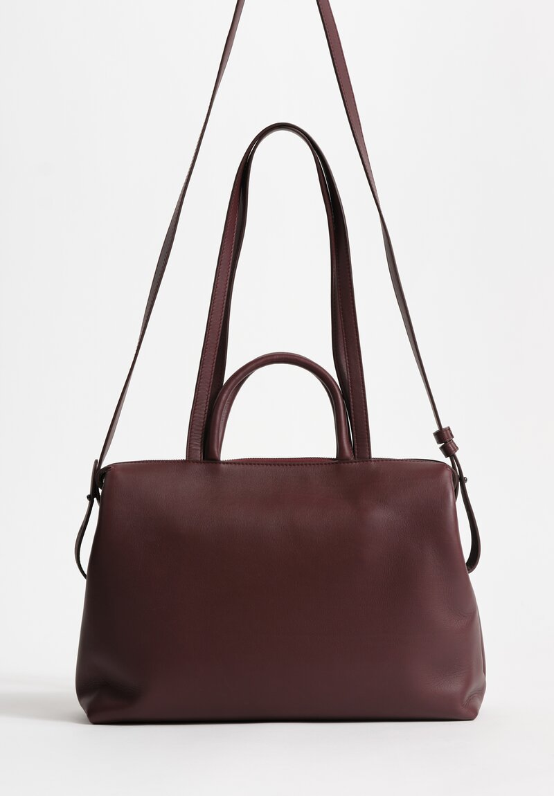 Marsèll Leather Dritta Shoulder Bag in Cioccovino Brow