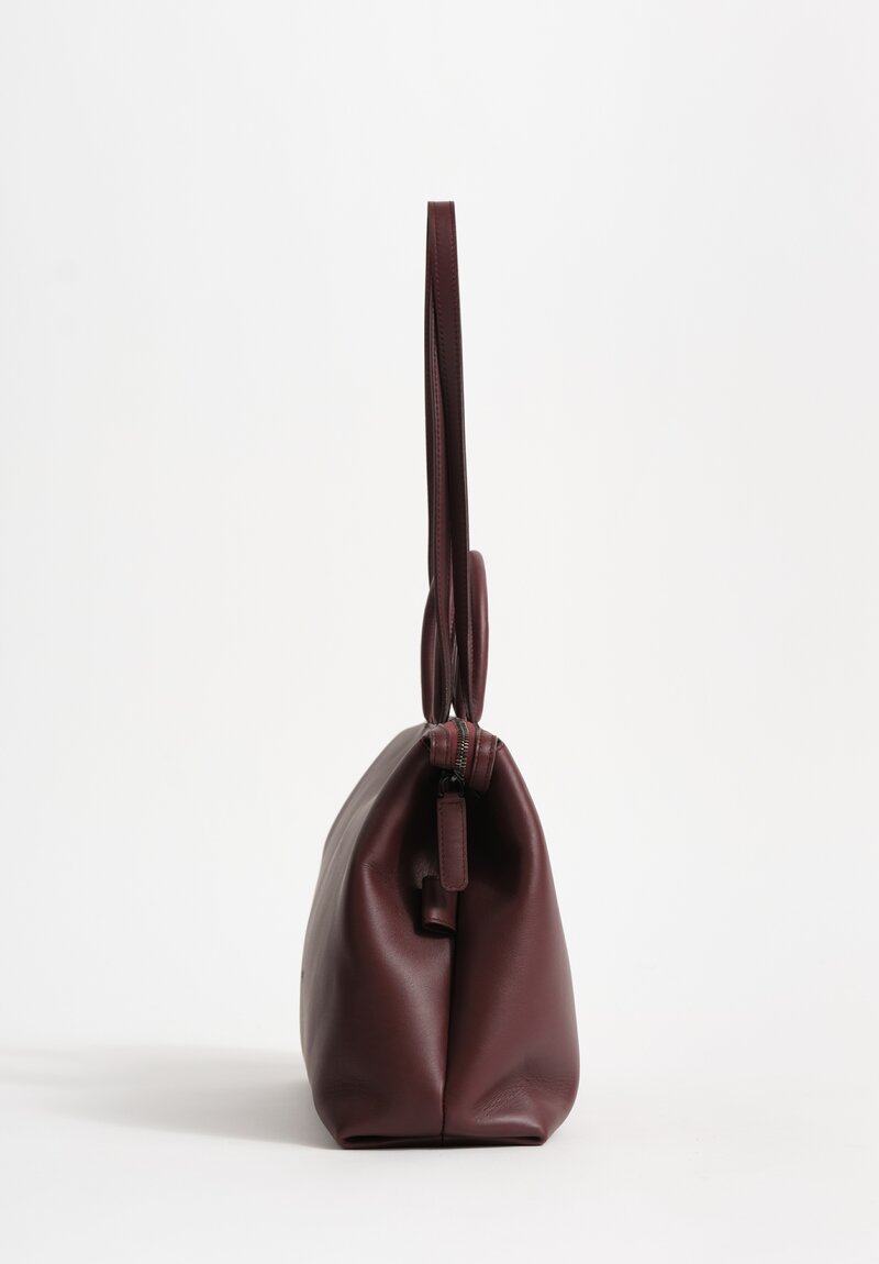 Marsèll Leather Dritta Shoulder Bag in Cioccovino Brow