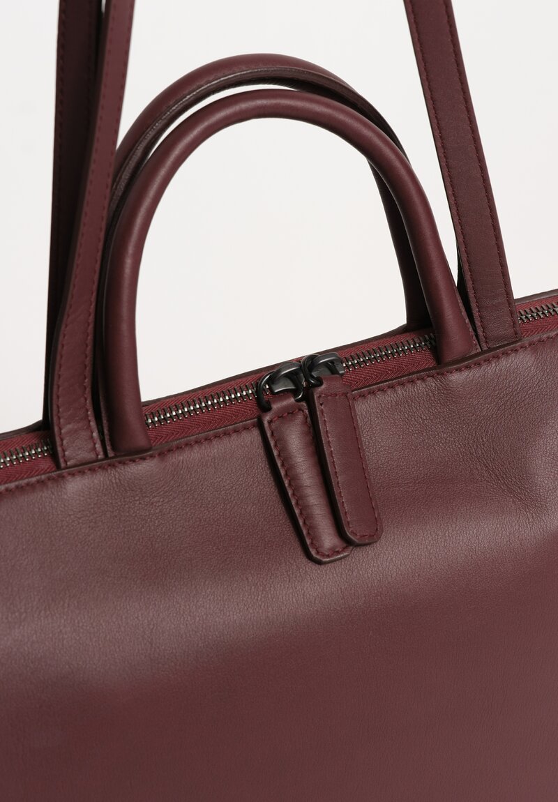 Marsèll Leather Dritta Shoulder Bag in Cioccovino Brow