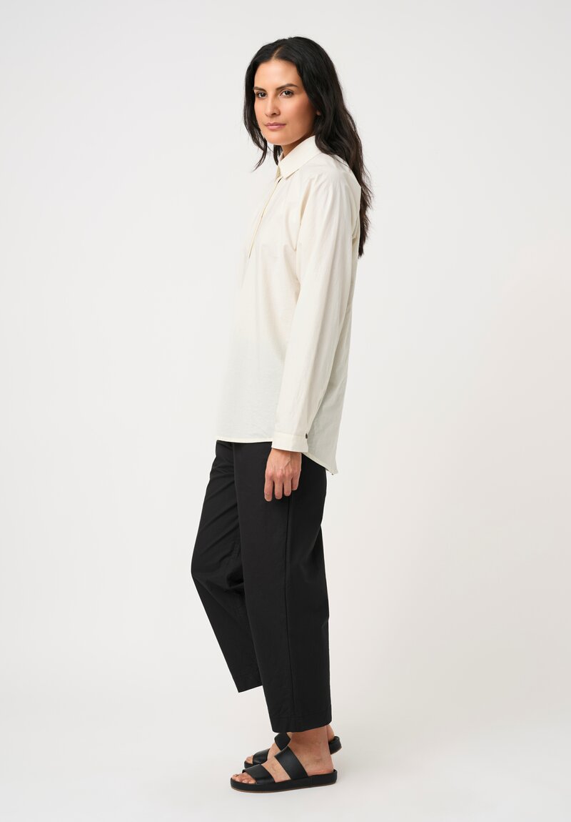 Jan-Jan Van Essche Organic Kinari Cotton & Hemp Shirt in Natural