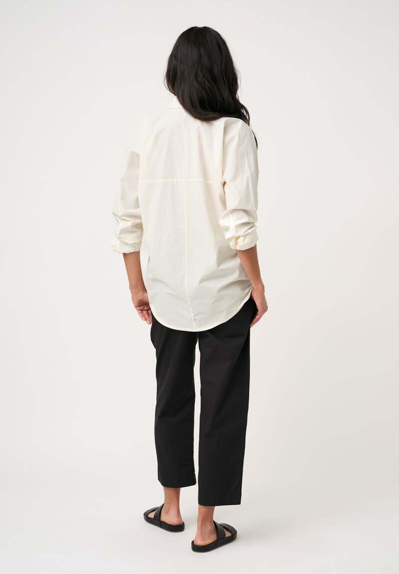 Jan-Jan Van Essche Organic Kinari Cotton & Hemp Shirt in Natural