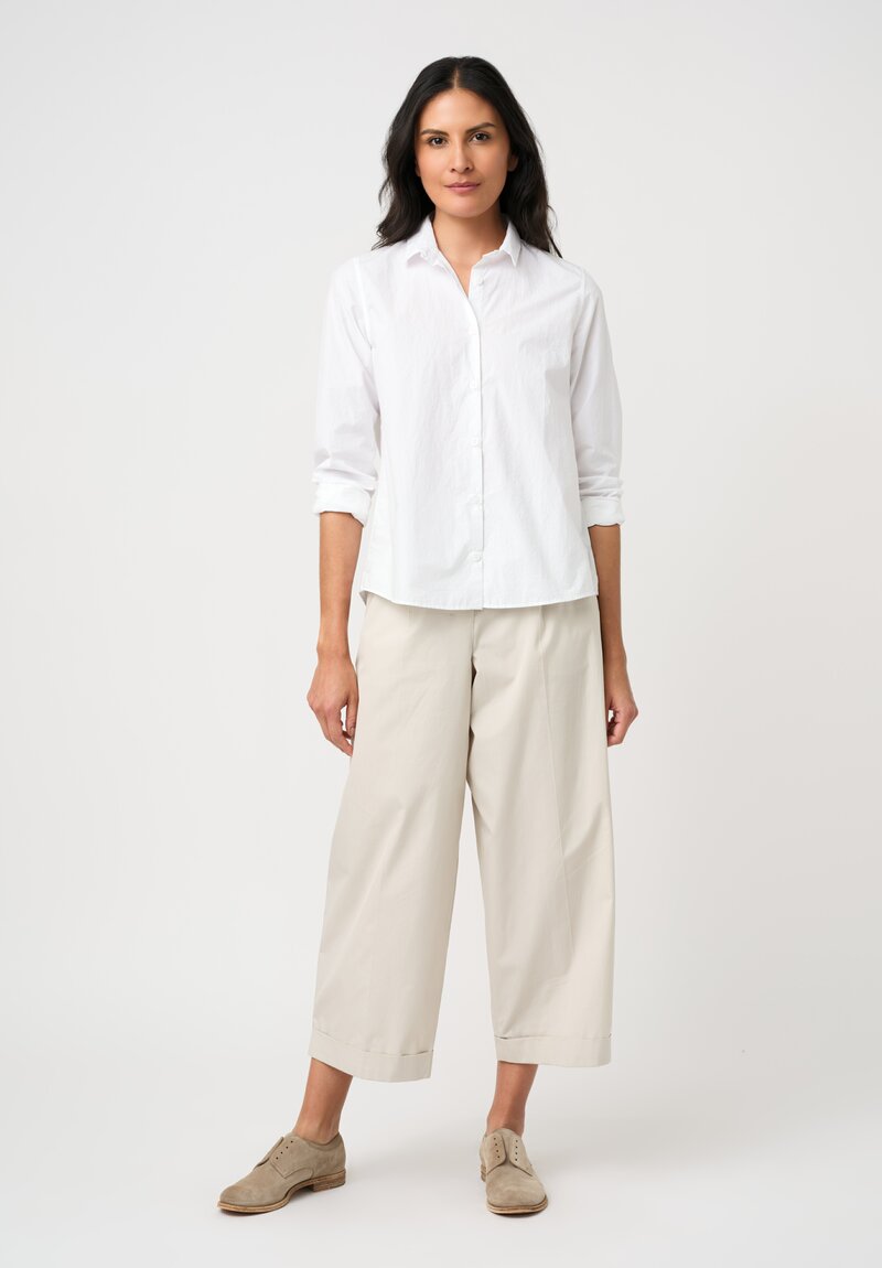 Bergfabel Cotton Short Tyrol Shirt in White