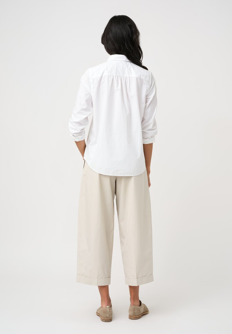 Bergfabel Cotton Short Tyrol Shirt in White