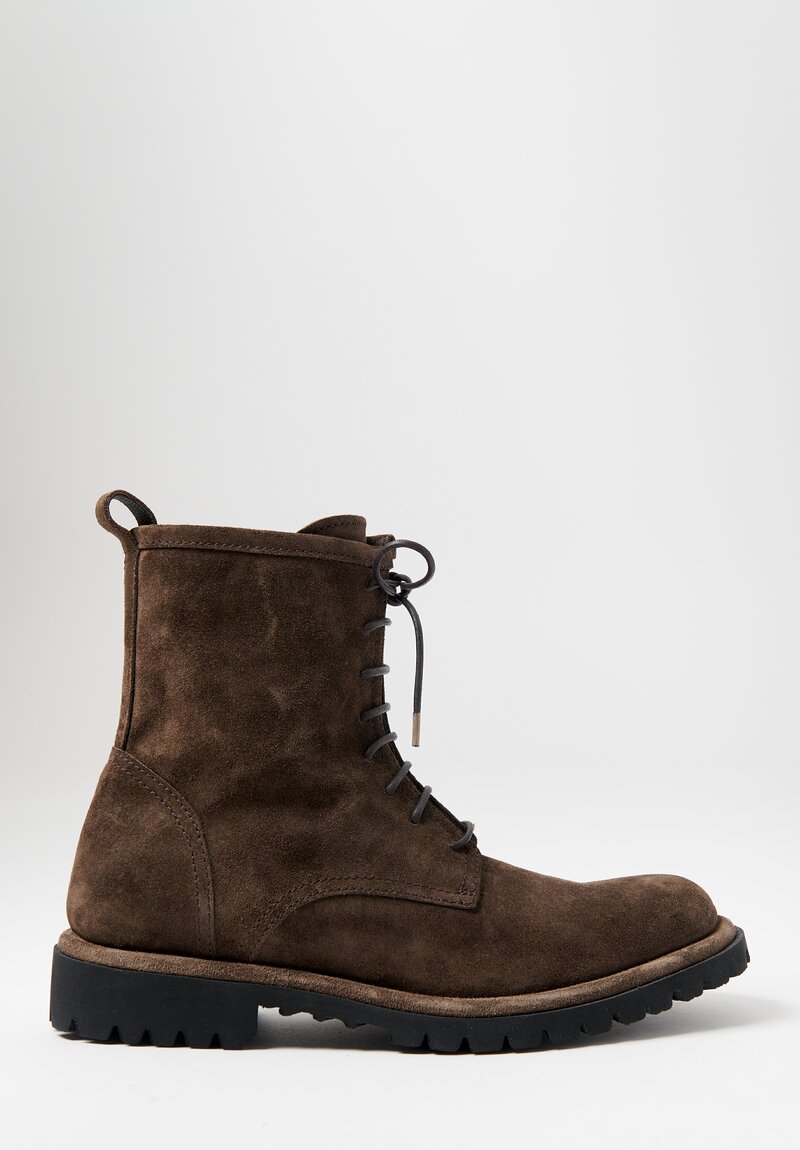 Officine Creative Suede Spectacular Jefferson High Ankle Boot	