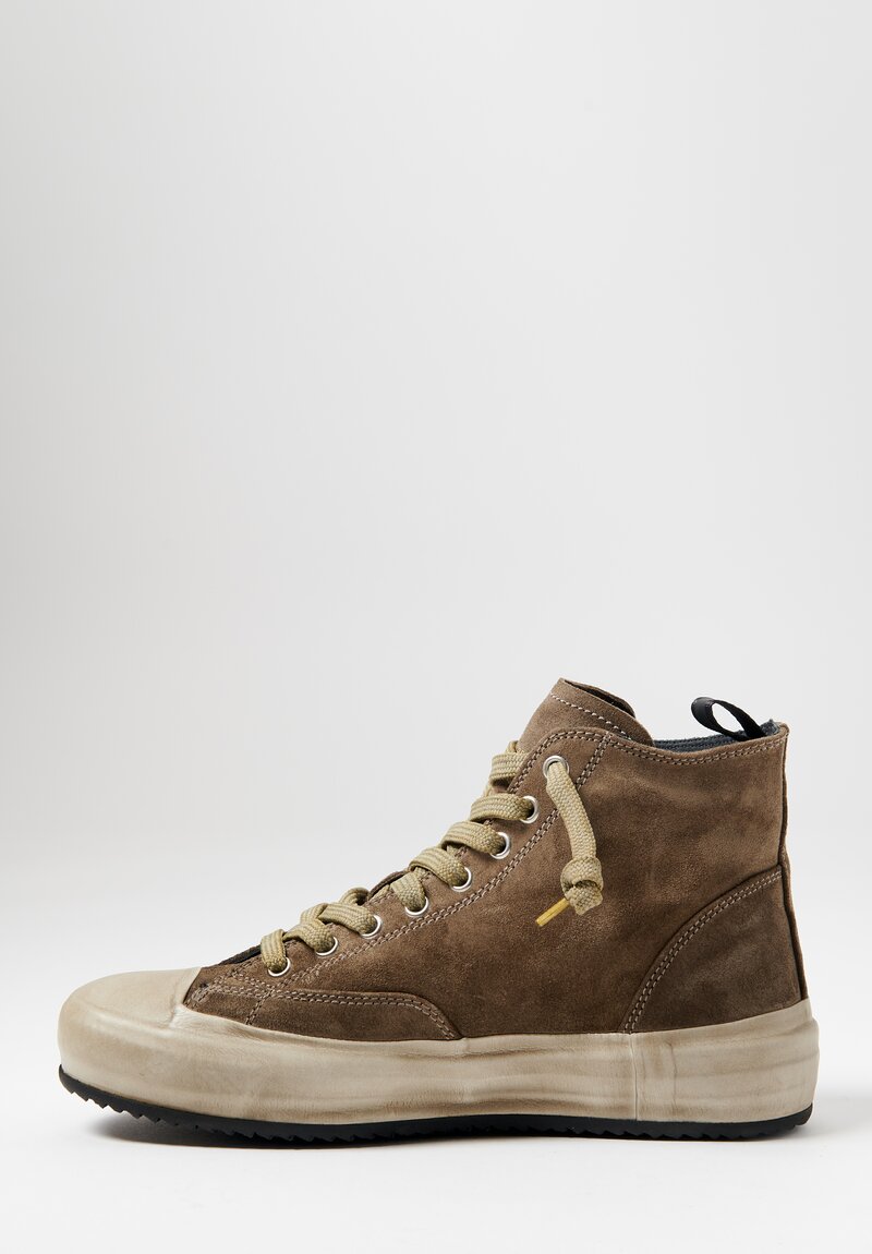 Officine Creative Suede Mes Frida High Top Sneakers	