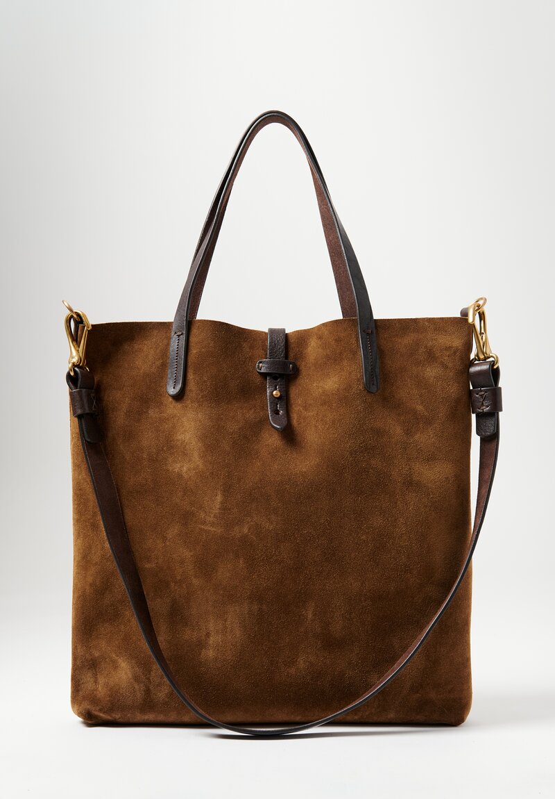 Massimo Palomba Zeidi Suede Shoulder bag Sandalo Brown	