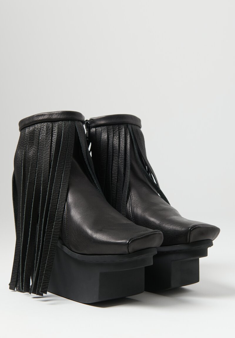 Trippen Leather Fluster Boot in Black