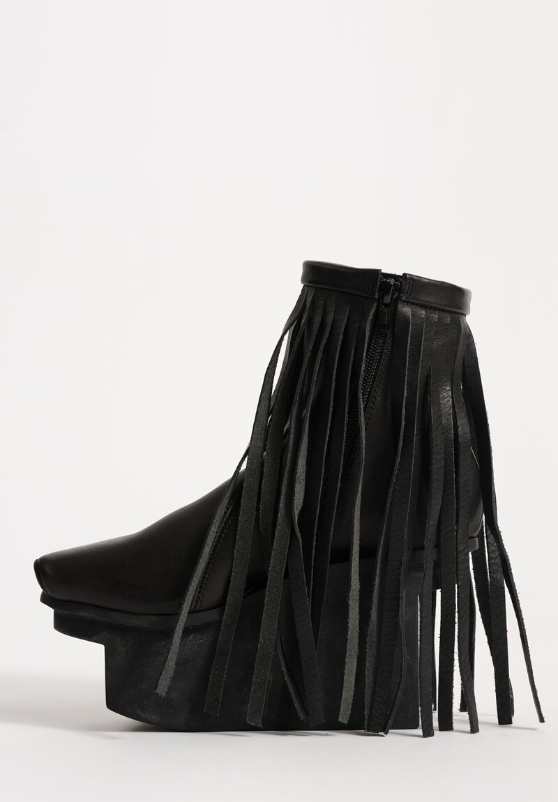 Trippen Leather Fluster Boot in Black