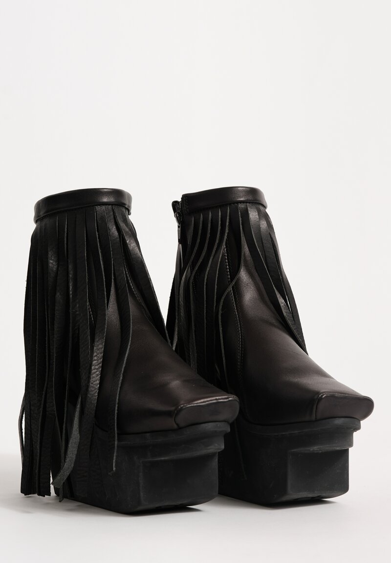 Trippen Leather Fluster Boot in Black