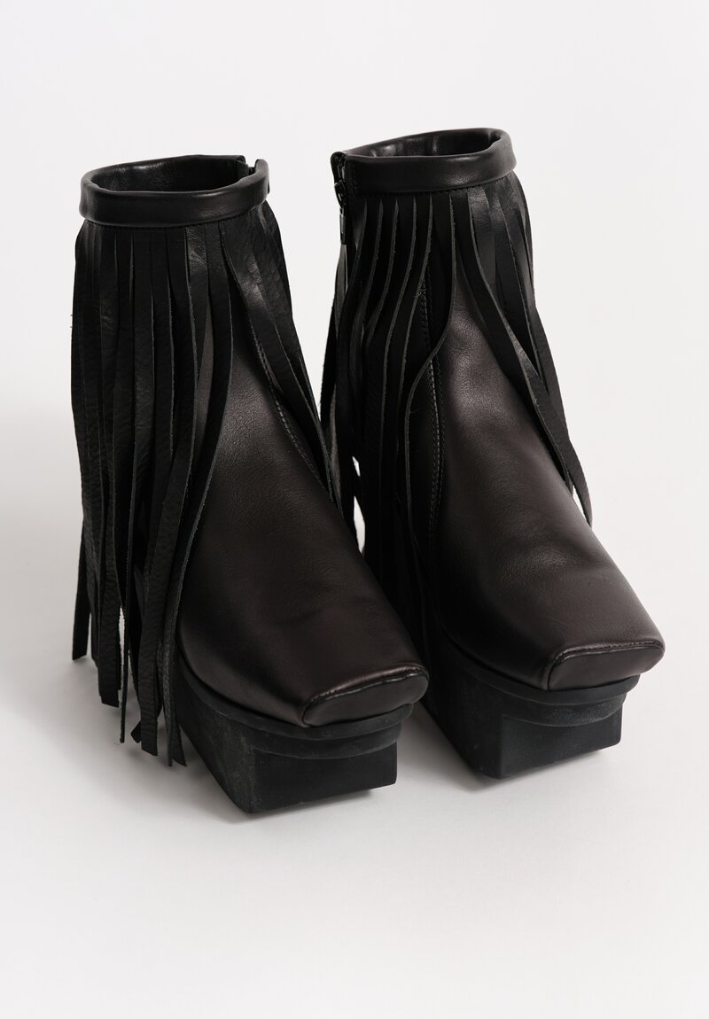 Trippen Leather Fluster Boot in Black