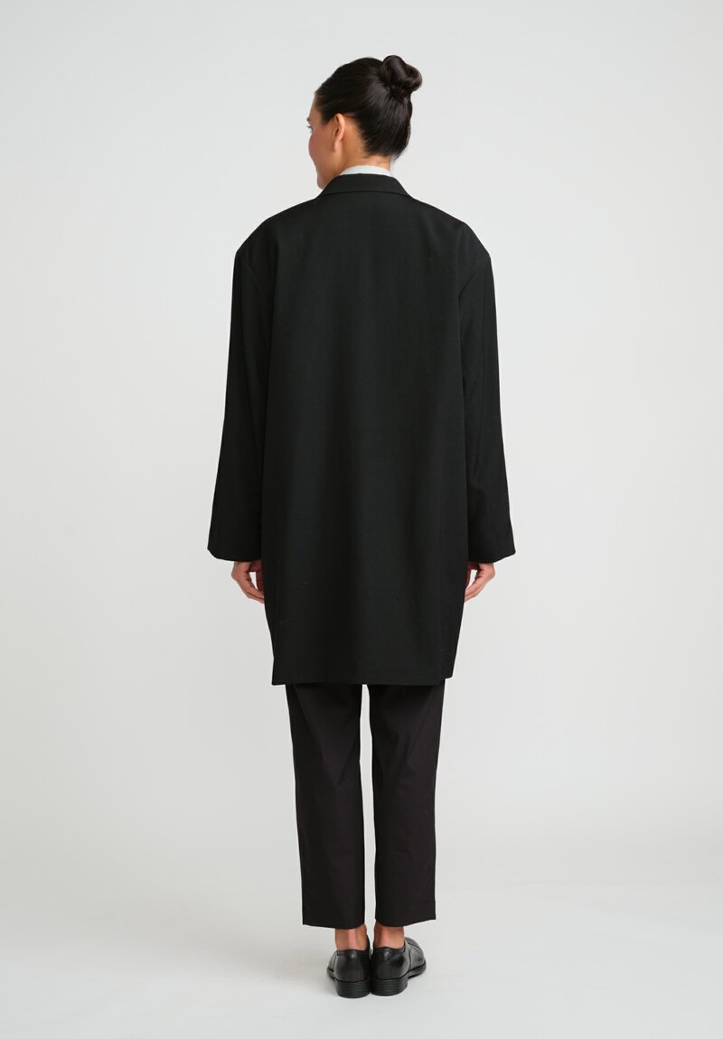 The Row Wool Vandra Jacket in Black