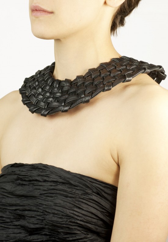 Monies Basket Weave Collar