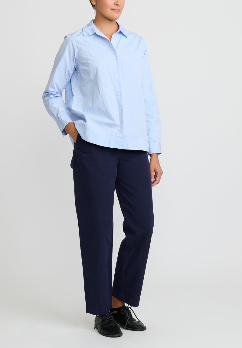 Casey Casey Cotton Chloe Shirt in Sky Blue	