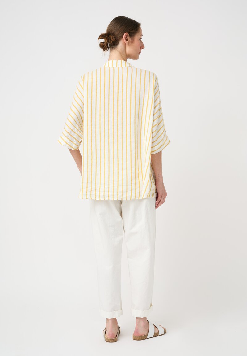 Casey Casey Twill Fabi Italian Pant in White