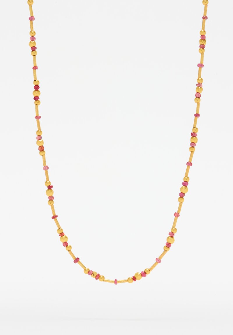 Greig Porter 18K, Ruby Necklace	