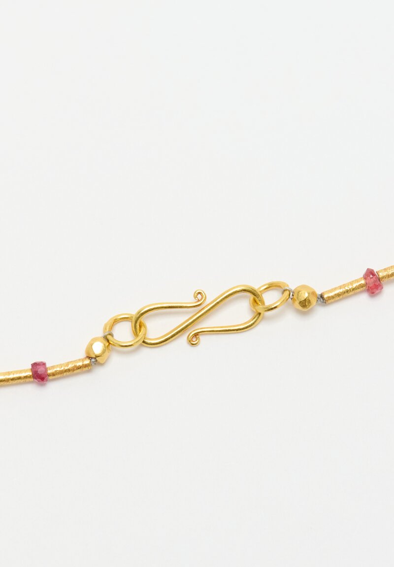 Greig Porter 18K, Ruby Necklace	