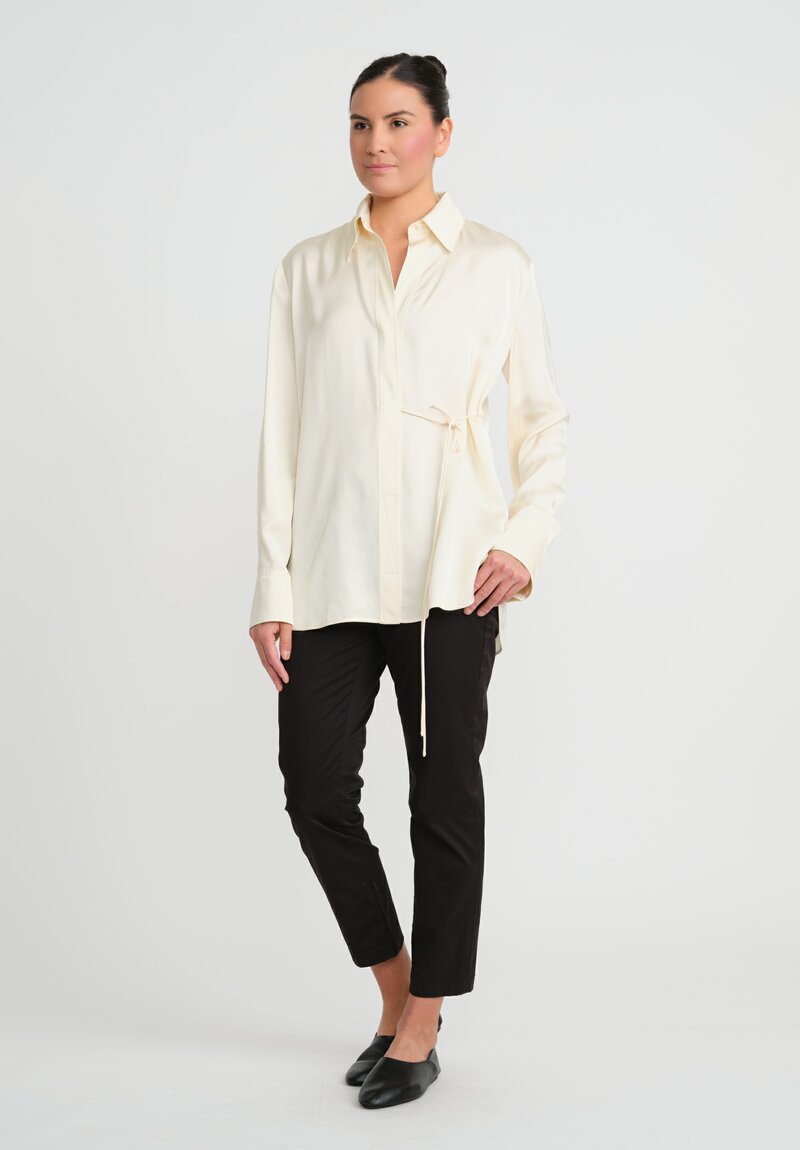 Regular Fit Short-sleeved Lyocell Resort Shirt - Light taupe - Men | H&M US