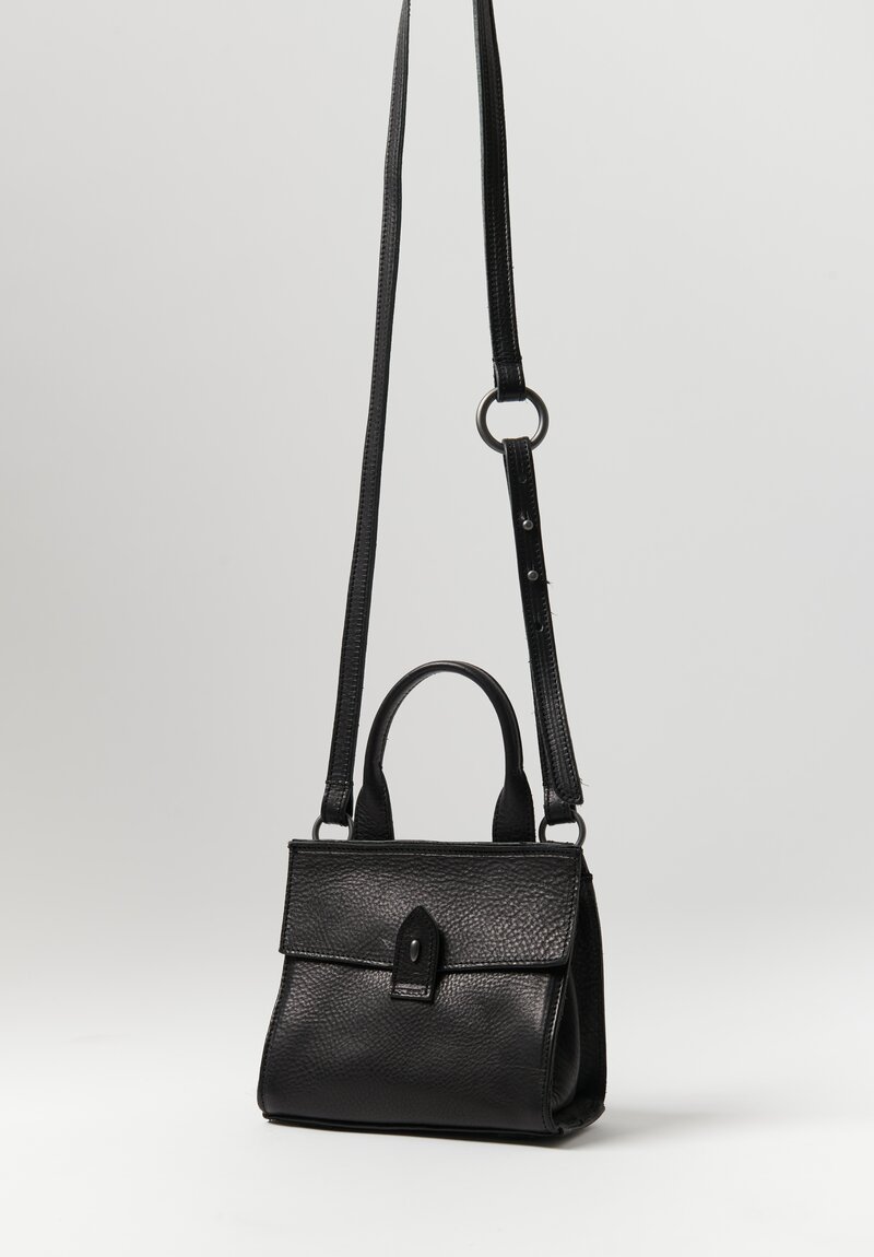 Corîu Leather Mini Bitta Crossbody Bag in Black | Santa Fe Dry Goods ...