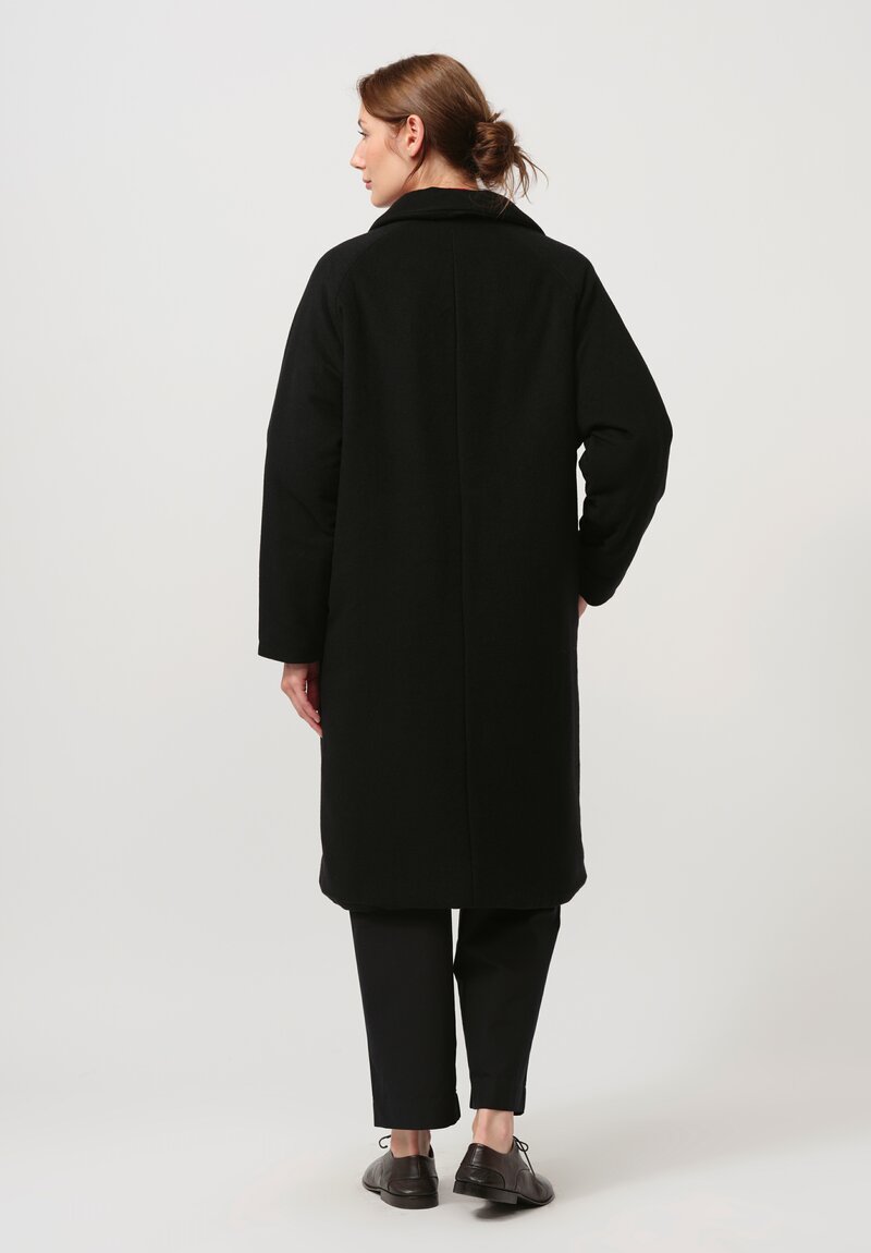 Casey Casey Cashmere Oliver Coat in Black	