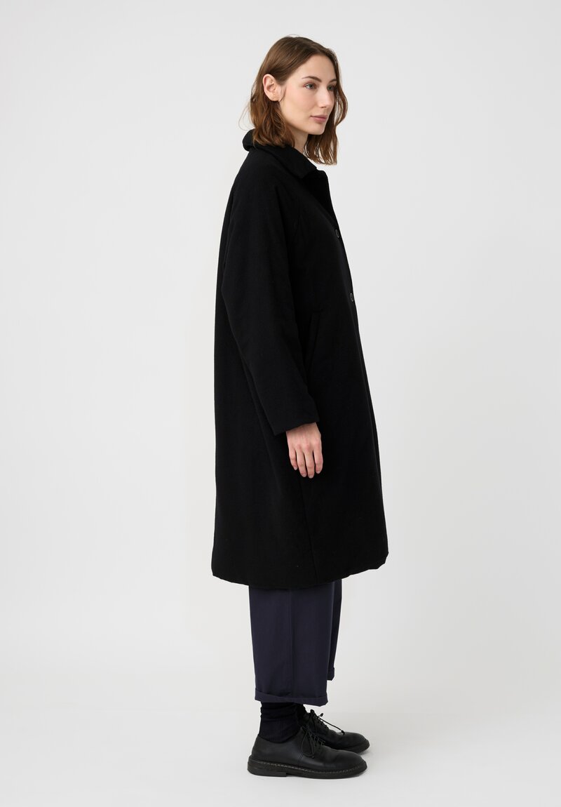 Casey Casey Cashmere Oliver Coat in Black