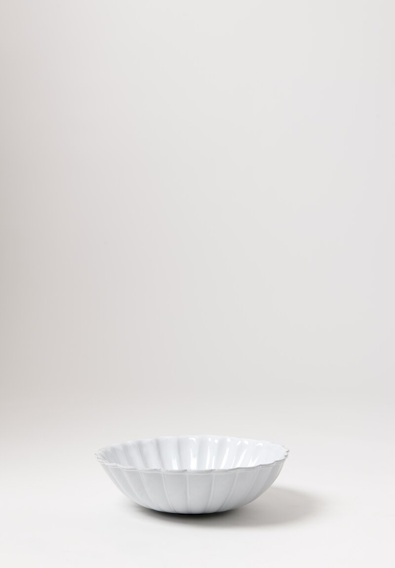 Astier de Villatte Peggy Salad Bowl White	