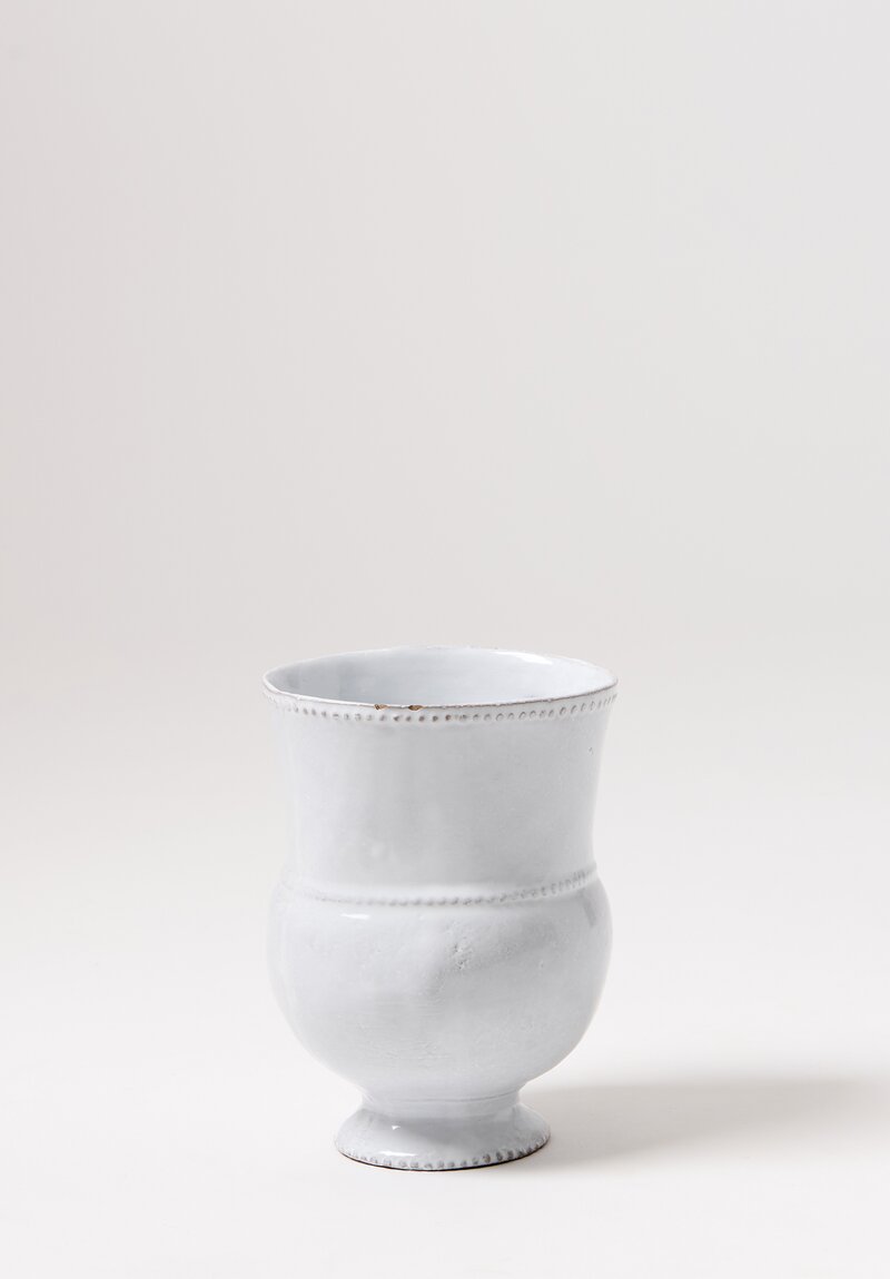 Astier de Villatte Sobre Vase White	