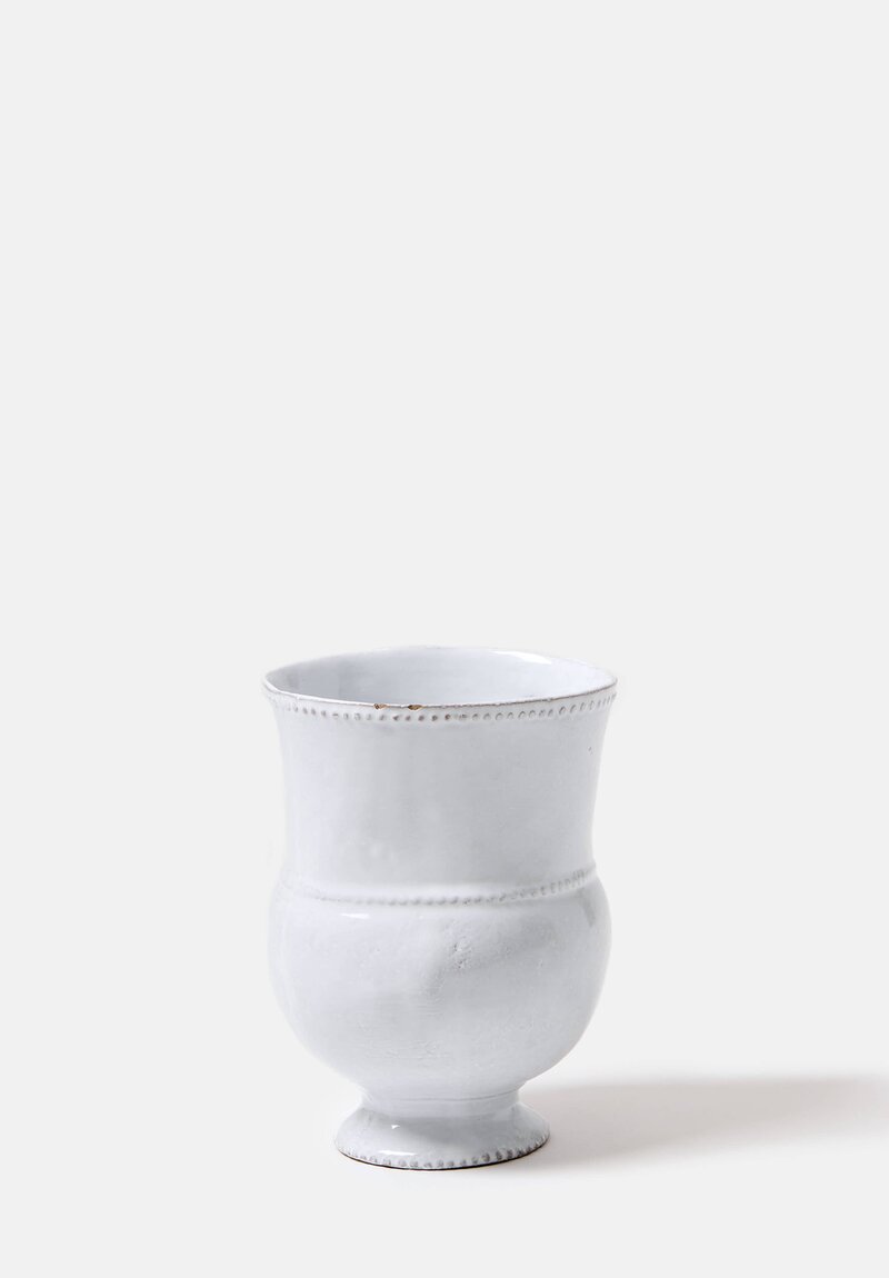 Astier de Villatte Sobre Vase White	