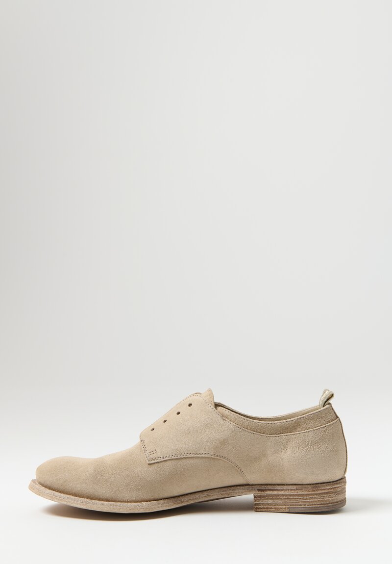 Officine Creative Lexikon Cachemire Derby Shoes in Nude Spring	