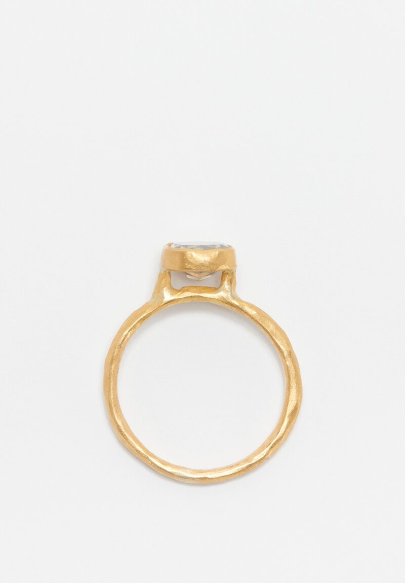 Margery Hirschey 22k, Cognac Diamond Ring