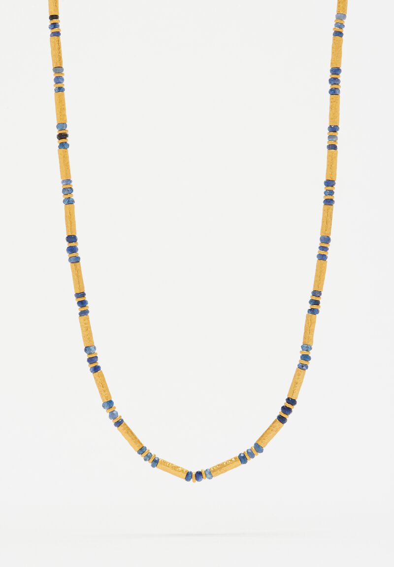 Ara Collection 24K & Blue Sapphire Necklace