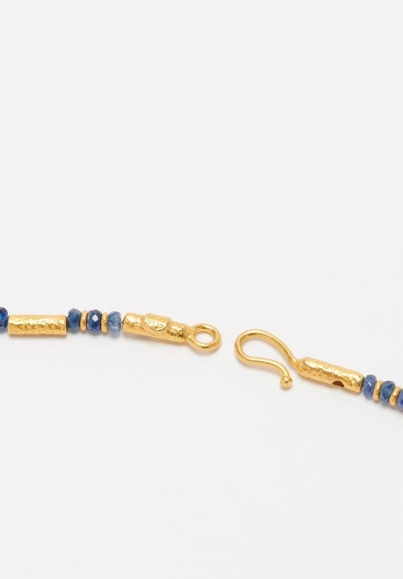 Ara Collection 24K & Blue Sapphire Necklace