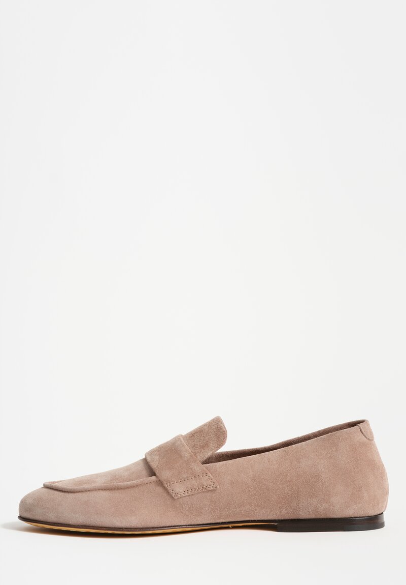 Officine Creative Coco Suede Blair Loafers in Orice Brown