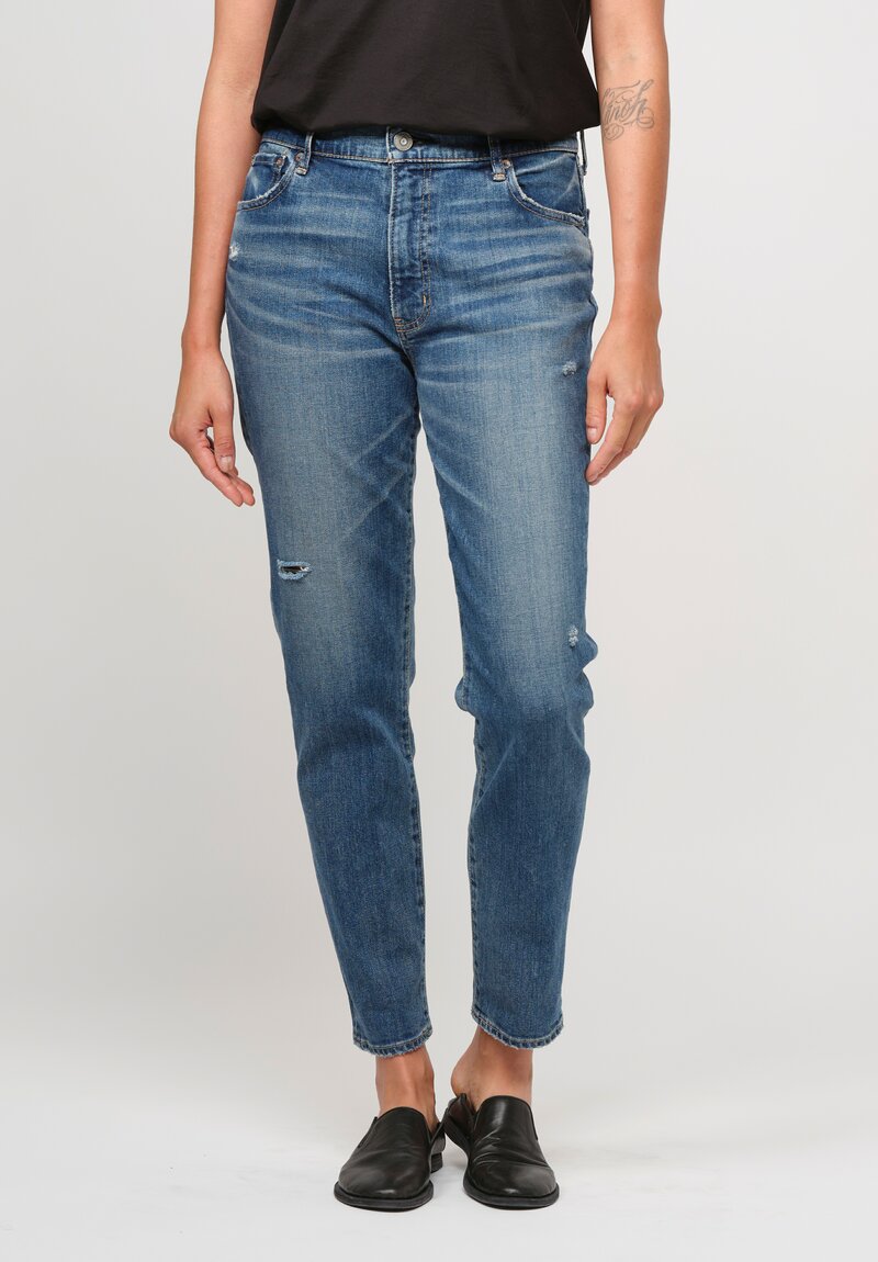 Moussy Vintage Grahamwood Skinny in Blue	