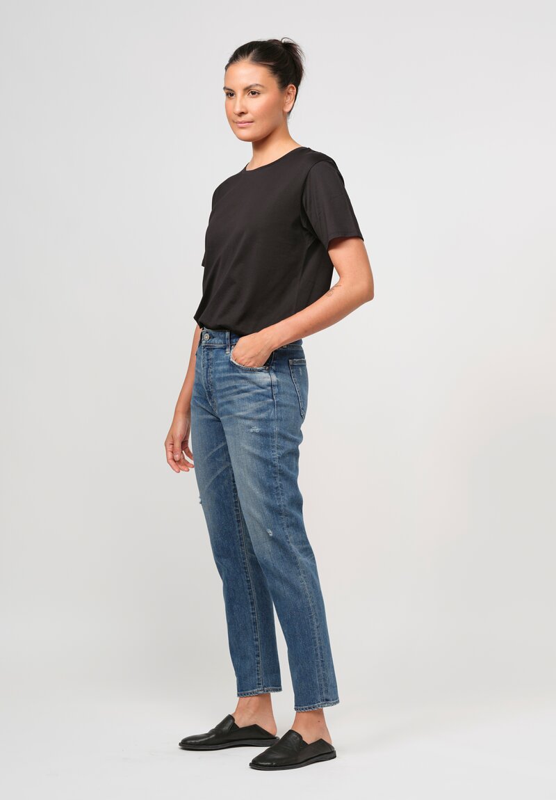 Moussy Vintage Grahamwood Skinny in Blue	