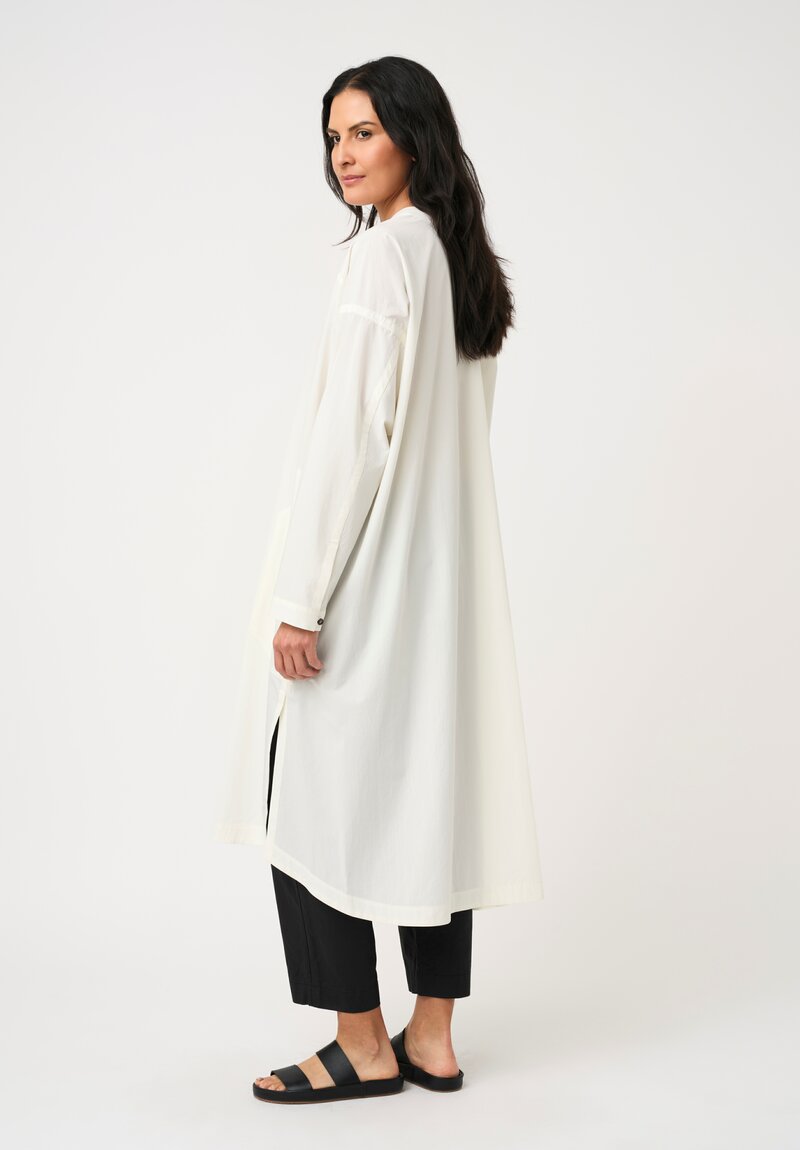 Jan-Jan Van Essche Cotton Shirting Tunic in White