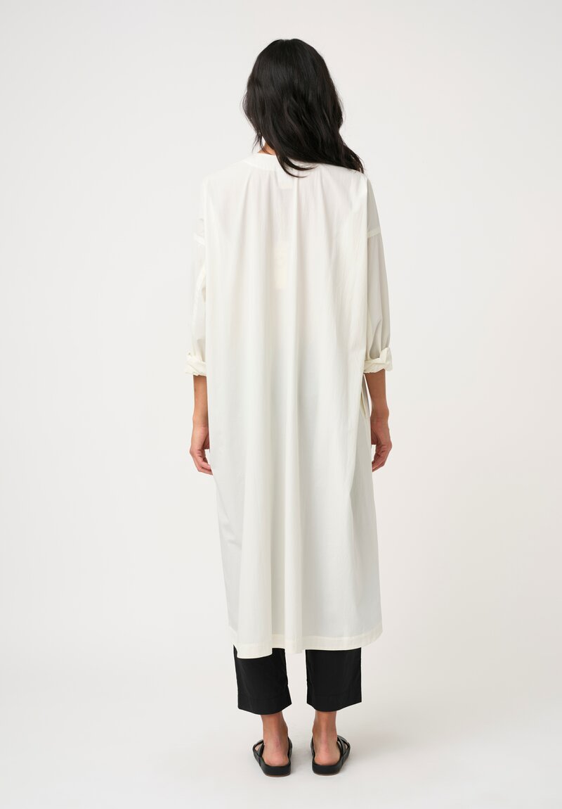 Jan-Jan Van Essche Cotton Shirting Tunic in White