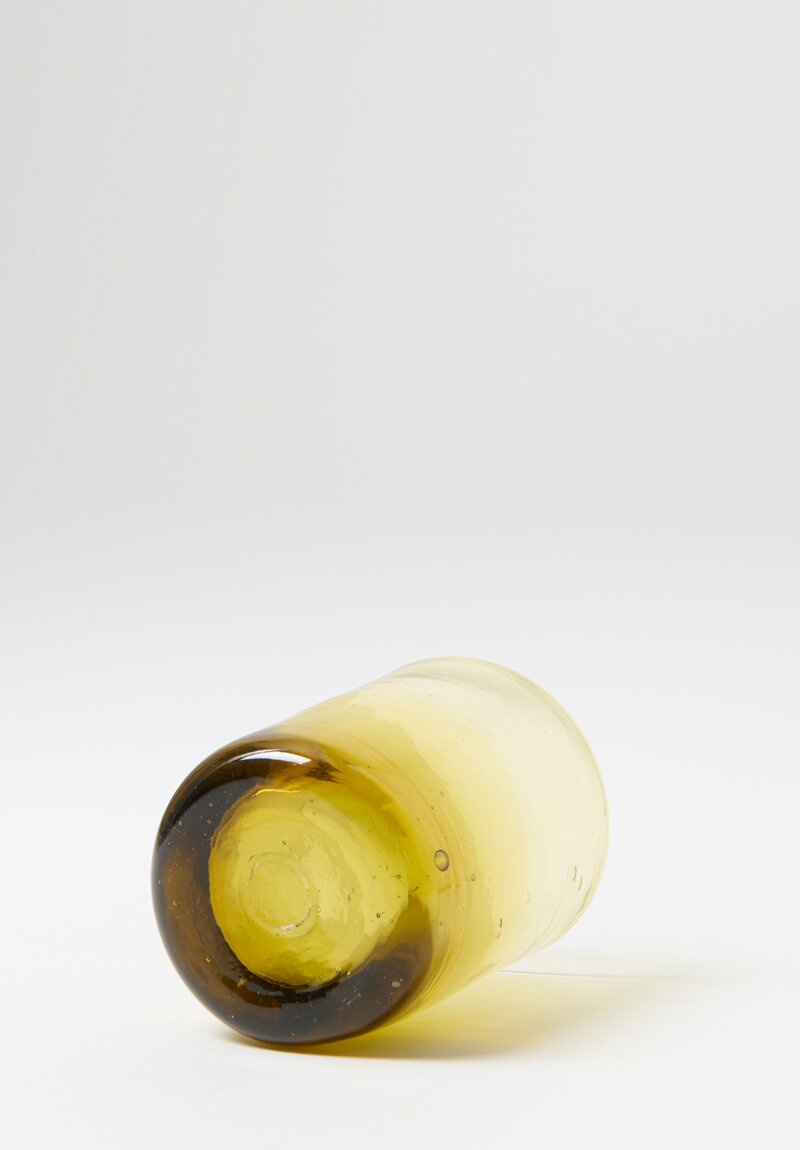 La Soufflerie Handblown Murano Moyen Glass in Yellow