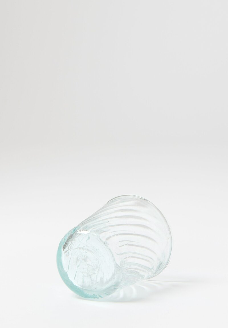 La Soufflerie Transparent Canon Venise Handblown Glass	